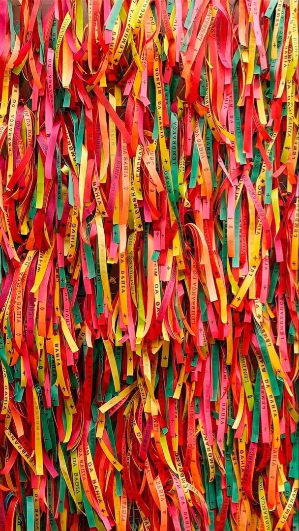 Kleurrijke fitas do Bonfim, de gelukslintjes van Bahia